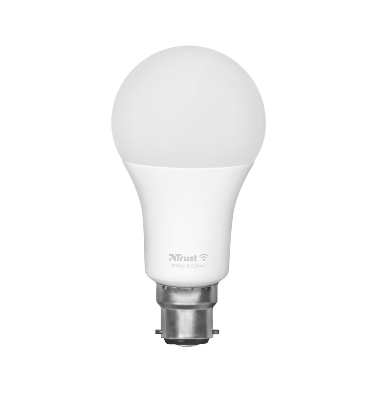 Smart WIFI LED Bulb White & Colour B22-Front